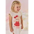 Vestido Bebê Menina Ursinha Molecotton - M ao 03 Kukiê