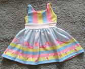Vestido Bebê Regata Guarda Chuvas Alekids Vestido Bebê Regata Guarda Chuvas Alekids