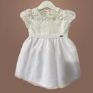 Vestido Bebê Renda Swiss Clássico e Ideal para Batizado