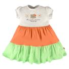 Vestido bebê três marias - cinza - boca grande Vestido bebê três marias - cinza - boca grande