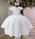 Vestido Bella Child Ravena Branco para Crianças Elegantes Vestido Bella Child Ravena Branco para Crianças Elegantes
