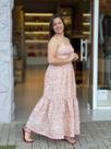 Vestido bella rosa alça ref.vt152