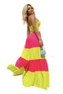 Vestido Bicolor Perfect Way Lv 36218 - G