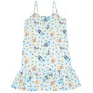Vestido Bluey Muffin Bingo Big Girls azul tamanho 10-12