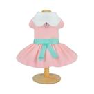 Vestido Bonito pra Cachorro Soft Rosa para Cães - Tamanho M