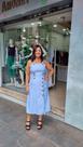 Vestido botões
