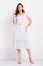 Vestido Branco Capim Rosa - Elegante e Confortável