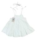 Vestido Branco Godê Tam.2-3