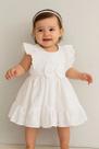 Vestido Branco Infantil Luxo Reveillon Bebê Papilloo Vestido Branco Infantil Luxo Reveillon Bebê Papilloo