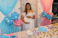 Vestido Branco Renda Grávida Para Chá De Bebê Ou Revelação