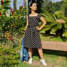Vestido Brisa Feminino Blufera Forro:100% Poliamida E Externo:100% ViscoseJeans 21520-3
