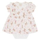 Vestido c/ Body - Ursa Rosa - Mini & Co.