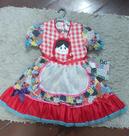 Vestido caipira festa junina com boneca Vestido caipira festa junina com boneca
