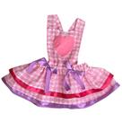 Vestido Caipira Infantil Junino Festa Arraia Luxo