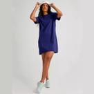 Vestido Camisetão Oversized Femino Estilo Rua Liso