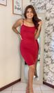 Vestido Canelado com Alça REF00BO32 Vestido Canelado com Alça REF00BO32