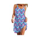Vestido Casual Elegante Tie Dye Para Mulheres, Vestido Solto Para Uso Diário, Moda De Rua, Vestidos