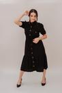 Vestido chemise 2 marias preto