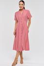 Vestido Chemise Midi PKS Rosê