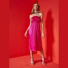 Vestido Colcci Sem Alças Rosa Ayla