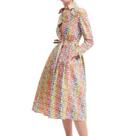 Vestido Colorido Feminino Para Compras, Encontros E Ocasiões Especiais CHCH Design De Luxo Leve