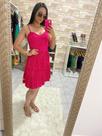 Vestido com alça regulavel
