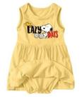Vestido com Body Snoopy Malwee - Amarela Amarelo 1
