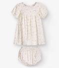 Vestido com Calcinha Menina Trick Nick Bege