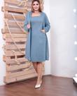 Vestido com cardigan plus size