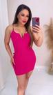 Vestido com decote