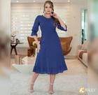Vestido com det. De lastex