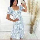 Vestido com elastano nas costas