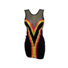 Vestido Com Fitas Neon OnTop Vestido Com Fitas Neon OnTop