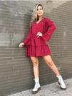Vestido com Gola SKU: 072057