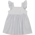vestido com listras