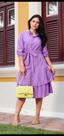 Vestido com manga Vestido com manga