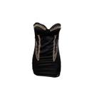 Vestido com recortes preto ontop