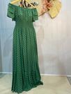Vestido comprido feminino verde tamanho m