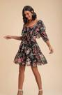 Vestido cor preto tropical