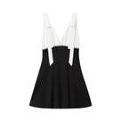 Vestido Corset Com Decote Em V E Laço Borboleta Para Mulheres, Sem Mangas, Costas Descobertas, Sexy,