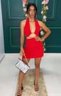 vestido costa nua com decote