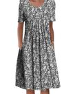 Vestido: Costaric Boho, estampa floral, camiseta feminina de verão 2024