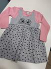 Vestido cotton e moletom