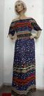 vestido crepe 100% viscose lasteque estilo cigana