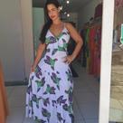 Vestido crepe de seda slim