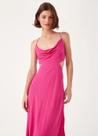 Vestido Cropped Drapeado Busto Pink Dress To 01.33.1621