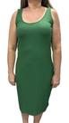Vestido Curto Canelado Básico Lunender 00460