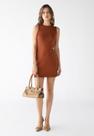 Vestido Curto Com Amarração Atrás Ribana Algodão Premium