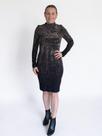 Vestido curto com brilhos lança perfume - Vestido curto com brilhos lança perfume -