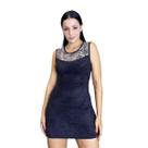 Vestido Curto Com Tule Marquesa-Os Vaqueiros
